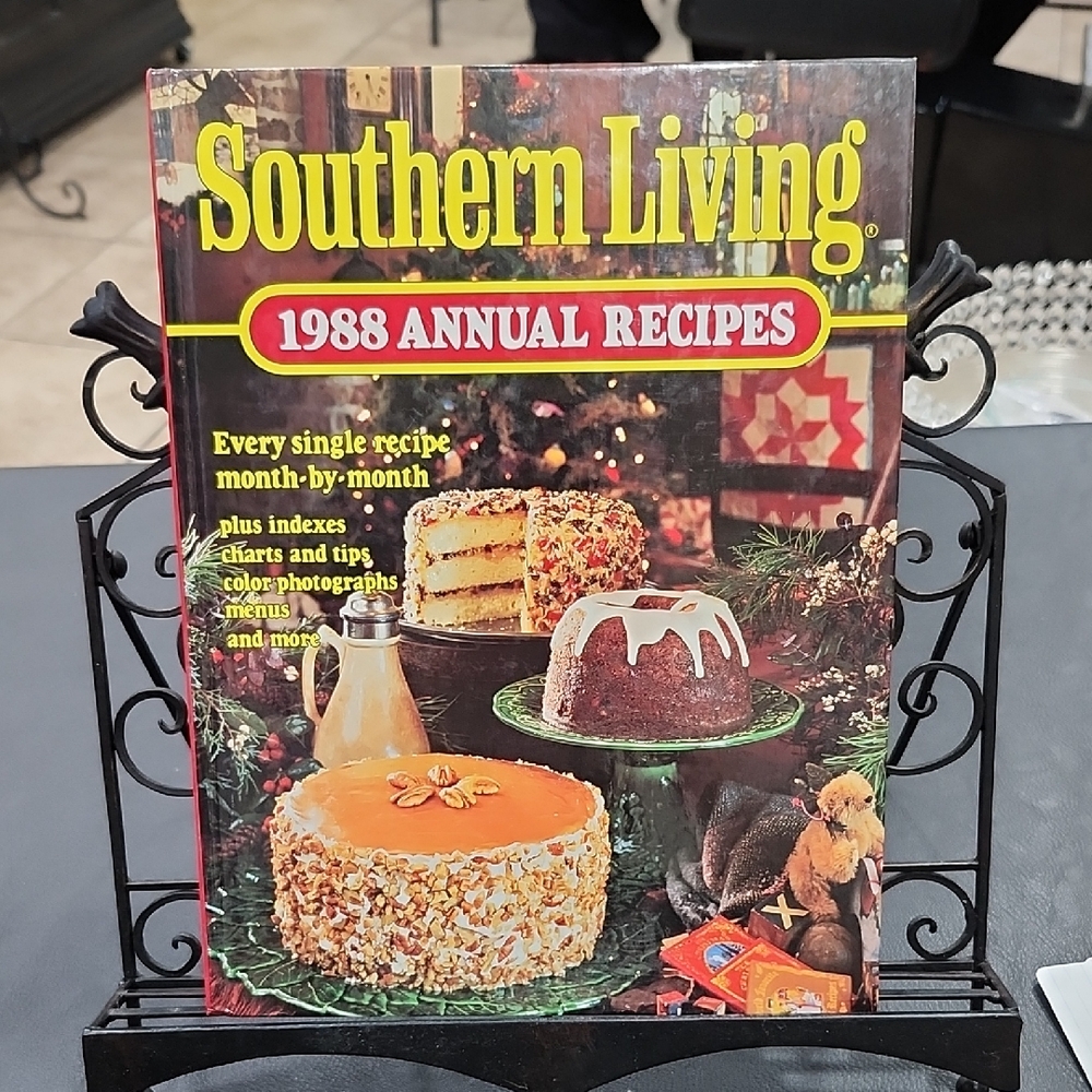 SOUTHERN LIVING 1988 ANNUAL RECIPES BOOK